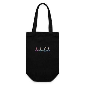 Baritone Instrument Baritone Music - Gift Bag for Bottles - black - Front