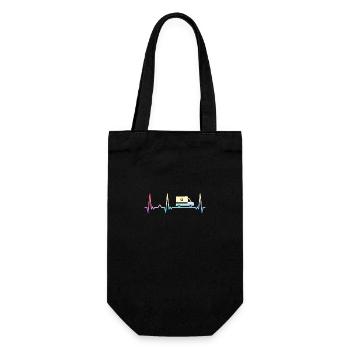 Paramedic Paramedic - Gift Bag for Bottles - black - Front