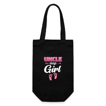 Uncle Fmilie Great-Uncle Uncle's - Gift Bag for Bottles - black - Front