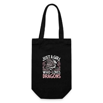 Dragon Mystic Dragon Fantasy - Gift Bag for Bottles - black - Front