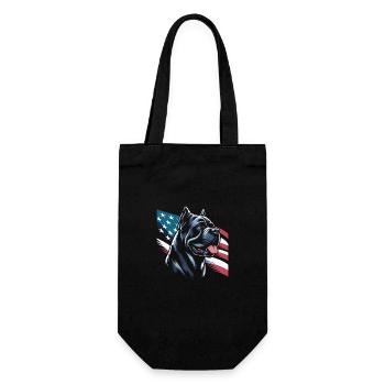 Cane Corso Dog - Gift Bag for Bottles - black - Front