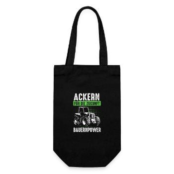 Tractor Farmer Farmer Tractor Tractor Driver - Gift Bag for Bottles - black - Front