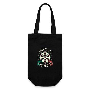 Dart Darts Dart Player Dart Sport - Gift Bag for Bottles - black - Front