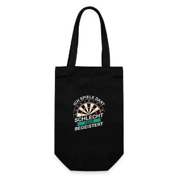 Dart Darts Dart Player Dart Sport - Gift Bag for Bottles - black - Front