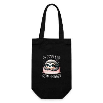 Sloth, Sloths, Animal, Sleeping, Lazy - Gift Bag for Bottles - black - Front