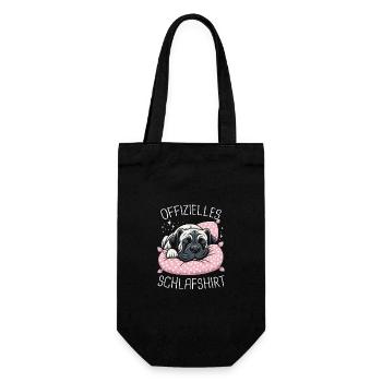 Dogs Cane Corso Italiano Dog - Gift Bag for Bottles - black - Front