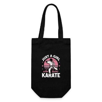 Karaté Karaté Combattant Arts martiaux - Sac à bouteille - noir - Devant