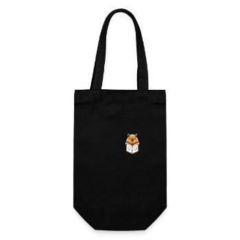 Capybara Capybara Rodent Animal - Gift Bag for Bottles - black - Front