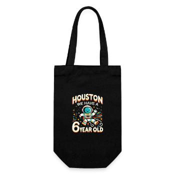 Cadeau 6 ans anniversaire garçon - Sac à bouteille - noir - Devant