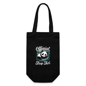 Panda Bear Panda Animal Pandas - Gift Bag for Bottles - black - Front