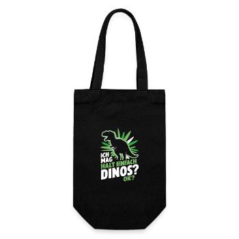 Dinosaure Dino Tyrannosaurus Rex Dinos Dinosaure - Sac à bouteille - noir - Devant
