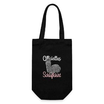 Alpaga Lama Alpagas Animal - Sac à bouteille - noir - Devant
