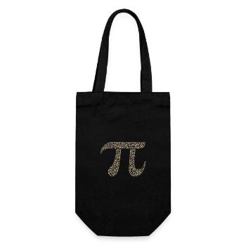 Pi Chiffres Math Nerd Cercle Nombre Pi Symbole - Sac à bouteille - noir - Devant