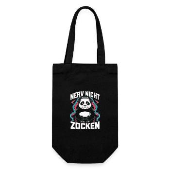 Panda Panda Ours Pandas - Sac à bouteille - noir - Devant