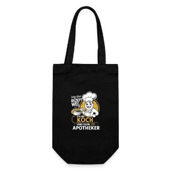 Chef cuisinier - Sac à bouteille - noir - Devant