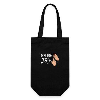 Birthday Present 40 Years Birthday Boy - Gift Bag for Bottles - black - Front