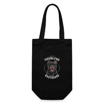 Chiens Cane Corso Italiano Chien - Sac à bouteille - noir - Devant