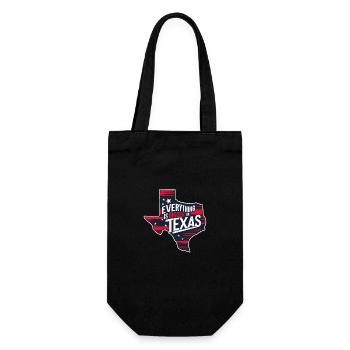 Texas State Texans Texas - Gift Bag for Bottles - black - Front
