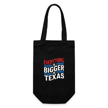 Texas State Texaner Texas - Geschenkbeutel für Flaschen - Schwarz - Vorne