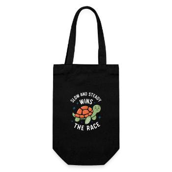 Turtle Sea Turtle Turtle Animal - Gift Bag for Bottles - black - Front