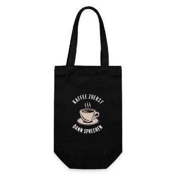Coffee Coffee Coffee Drinkers Coffee Lovers - Gift Bag for Bottles - black - Front
