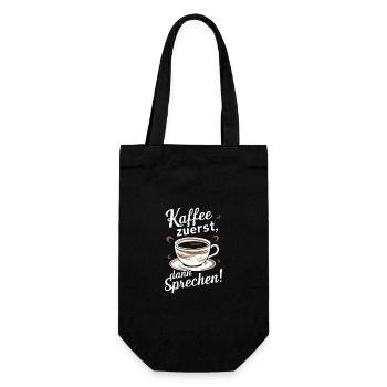 Coffee Coffee Coffee Drinkers Coffee Lovers - Gift Bag for Bottles - black - Front