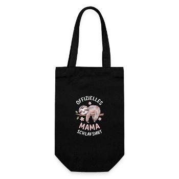 Sloth Sloths Animal Sleeping Lazy - Gift Bag for Bottles - black - Front