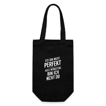 Sarcasme Ironie Drôle Paroles sarcastiques - Sac à bouteille - noir - Devant
