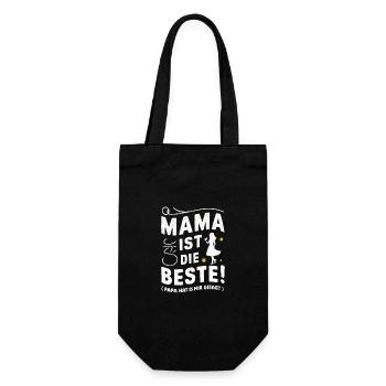 Mom, Mother's Day, Mother, Mother, Parent, Mom - Gift Bag for Bottles - black - Front