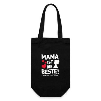 Mom, Mother's Day, Mother, Mother, Parent, Mom - Gift Bag for Bottles - black - Front