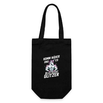 Licorne Licornes Créatures mythiques Mystique - Sac à bouteille - noir - Devant