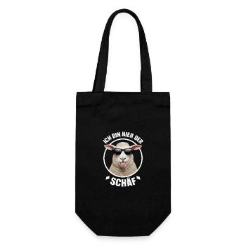 Moutons Berger Berger Fermier - Sac à bouteille - noir - Devant