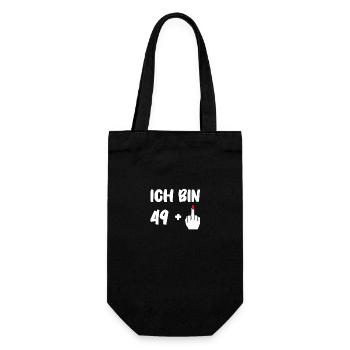 Birthday Gift 50 Years Birthday Child - Gift Bag for Bottles - black - Front