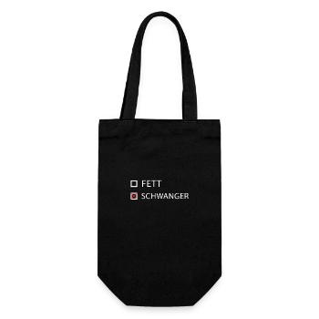 Funny Funny Funny Saying Funny Clothing - Gift Bag for Bottles - black - Front