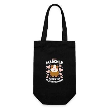 Cochon d’Inde Shorthair Longhair Chiens à crête - Sac à bouteille - noir - Devant