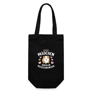 Cochon d’Inde Shorthair Longhair Chiens à crête - Sac à bouteille - noir - Devant