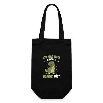 Dinosaure Dino Tyrannosaure Rex Dinos Dinosaure - Sac à bouteille - noir - Devant