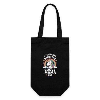 Mom, Mother's Day, Mother, Mother, Parent, Mom - Gift Bag for Bottles - black - Front