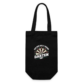 Darts Darts Darts Players Darts - Gift Bag for Bottles - black - Front