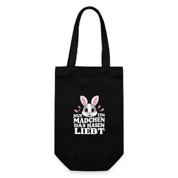 Bunny Bunnies Lapin Animal de compagnie - Sac à bouteille - noir - Devant