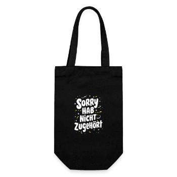 Sarcasme Ironie Drôle Paroles sarcastiques - Sac à bouteille - noir - Devant