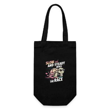 Turtle Sea Turtle Turtle Animal - Gift Bag for Bottles - black - Front