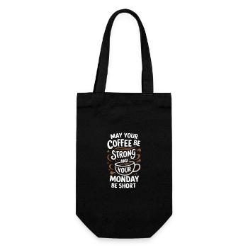 Coffee Coffees Drinkers - Gift Bag for Bottles - black - Front