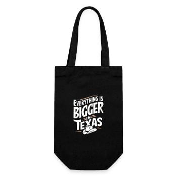 Texas State Texaner Texas - Geschenkbeutel für Flaschen - Schwarz - Vorne