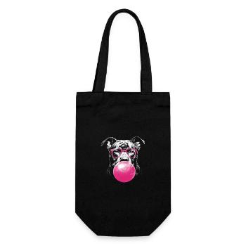 Cane Corso Dog - Gift Bag for Bottles - black - Front