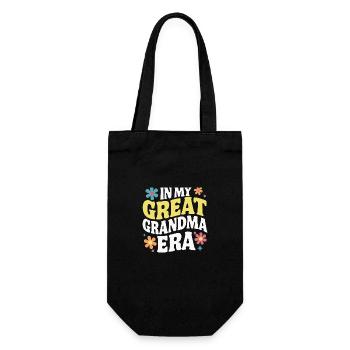 Grandma Grandmother Mother's Day Family - Gift Bag for Bottles - black - Front