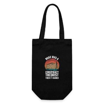 Conspiracy theorist Conspiracy theory - Gift Bag for Bottles - black - Front