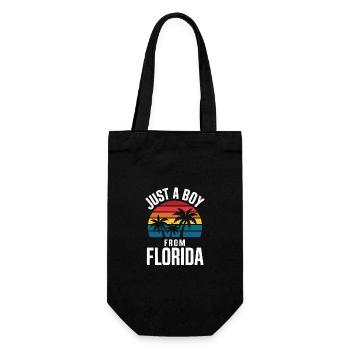 Florida USA America Seed - Gift Bag for Bottles - black - Front