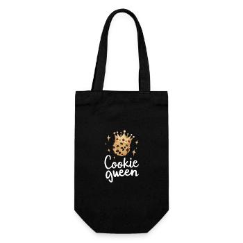 Cookies Cookie Biscuits Biscuits Chocolate - Gift Bag for Bottles - black - Front