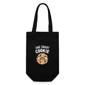 Cookies Cookie Biscuits Biscuits Chocolate - Gift Bag for Bottles - black - Front